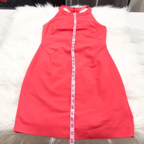 Zara Basics Coral Dress Small - Picture 4 of 8